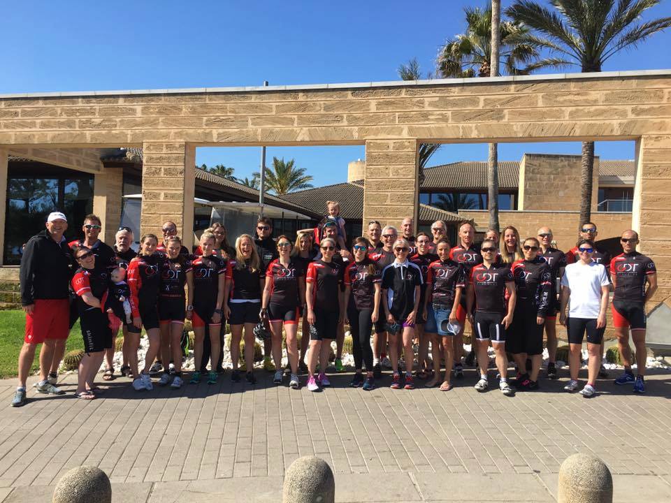 Gruppenfoto Trainingslager Mallorca