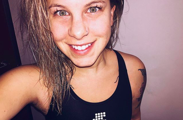 Lara von Aesch Triathlontraining Schwimmen